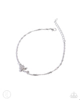 Paparazzi Rose Review - Silver Anklet