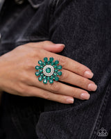 Paparazzi Steady Shimmer - Green Ring