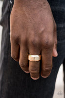 Paparazzi Checkmate - Gold Ring