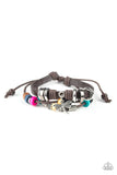 Paparazzi Fly High, Dragonfly - Brown Charm Urban Bracelet