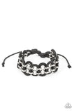 Paparazzi Roaming Rover - Black Urban Bracelet