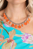 Paparazzi Fairytale Fortuity - Orange Necklace