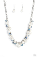 Paparazzi Glinting Goddess - Blue Necklace