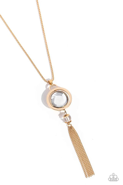 Paparazzi Rotating Radiance - Gold Necklace