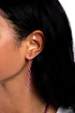 Paparazzi Bump, Set, Shimmer! - White Volleyball Necklace