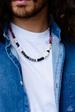 Paparazzi Beaded Bravery - Multi Urban Necklace