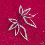 Paparazzi JAN 24 LOP Twinkling Tulip- Pink Earrings