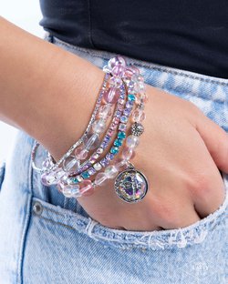 Paparazzi Dream On Dragonfly- Multi Bracelet