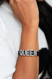 Paparazzi DEC 23 LOP Queen of My Life- Black Bracelet