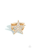 Paparazzi Star Pizzazz - Gold Ring