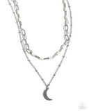 Paparazzi Lunar Lucidity- White Necklace
