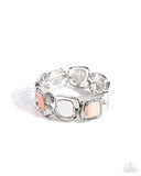 Paparazzi SHELL-To-Do- Orange Bracelet