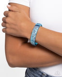 Paparazzi Refulgent Rebel- Blue Bracelet