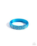 Paparazzi Refulgent Rebel- Blue Bracelet