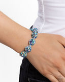 Paparazzi Knotted Kindness- Blue Bracelet