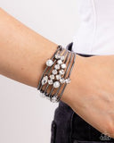 Paparazzi Showtime Sparkle- Black Bracelet