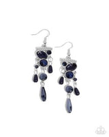 Paparazzi Triumphant Tassel- Blue Earrings