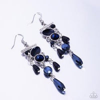 Paparazzi Triumphant Tassel- Blue Earrings