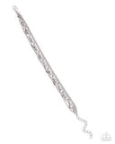 Paparazzi Chained Celebration- SIlver Bracelet