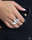 Paparazzi Dueling Decadence- White Ring