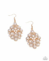 Paparazzi Nautical Netting- Gold Earrings