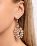 Paparazzi Nautical Netting- Gold Earrings