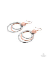 Paparazzi Suddenly I See- Copper Earrings