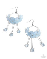 Paparazzi Whimsical Work- Blue Earrings