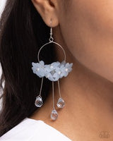 Paparazzi Whimsical Work- Blue Earrings