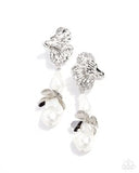 Paparazzi Profound Pearls - White Earrings