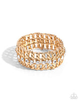 Paparazzi Secure Shimmer- Gold Bracelet