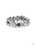 Paparazzi Square Service- Blue Bracelet