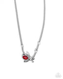 Paparazzi Bedazzled Beetle- Red Bee Necklace