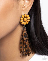 Paparazzi Hometown Hero- Brown Earrings