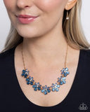 Paparazzi Consistent Chic- Blue Necklace