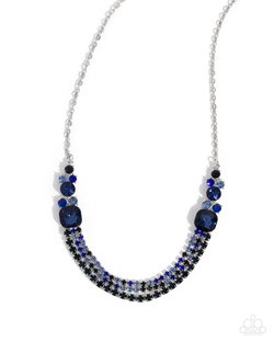 Paparazzi Relaxed Refinement- Blue Necklace