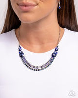 Paparazzi Relaxed Refinement- Blue Necklace