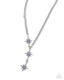 Paparazzi Stellar Story- Blue Necklace