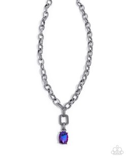 Paparazzi Refulgent Recognition- Purple Necklace