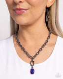 Paparazzi Refulgent Recognition- Purple Necklace