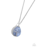 Paparazzi Stony Status- Blue Necklace