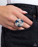 Paparazzi Persuasive Pizzazz- Blue Ring