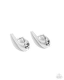 Paparazzi Positive Change- Silver Earrings