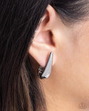 Paparazzi Positive Change- Silver Earrings
