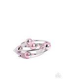 Paparazzi Palatial Pearls- Pink Bracelet