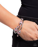 Paparazzi Palatial Pearls- Pink Bracelet