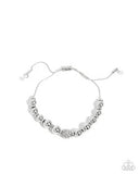 Paparazzi Slow and READY- Silver Bracelet