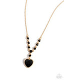 Paparazzi Fresh Fondness- Black Necklace