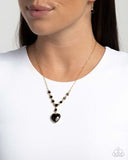 Paparazzi Fresh Fondness- Black Necklace