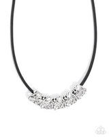 Paparazzi Sprig Shimmer- Black Necklace